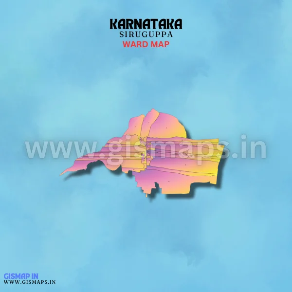 Siruguppa Ward Map (Karnataka)